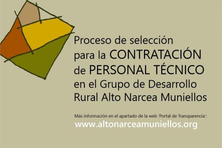 Proceso de selección Técnico/a Alto Narcea Muniellos